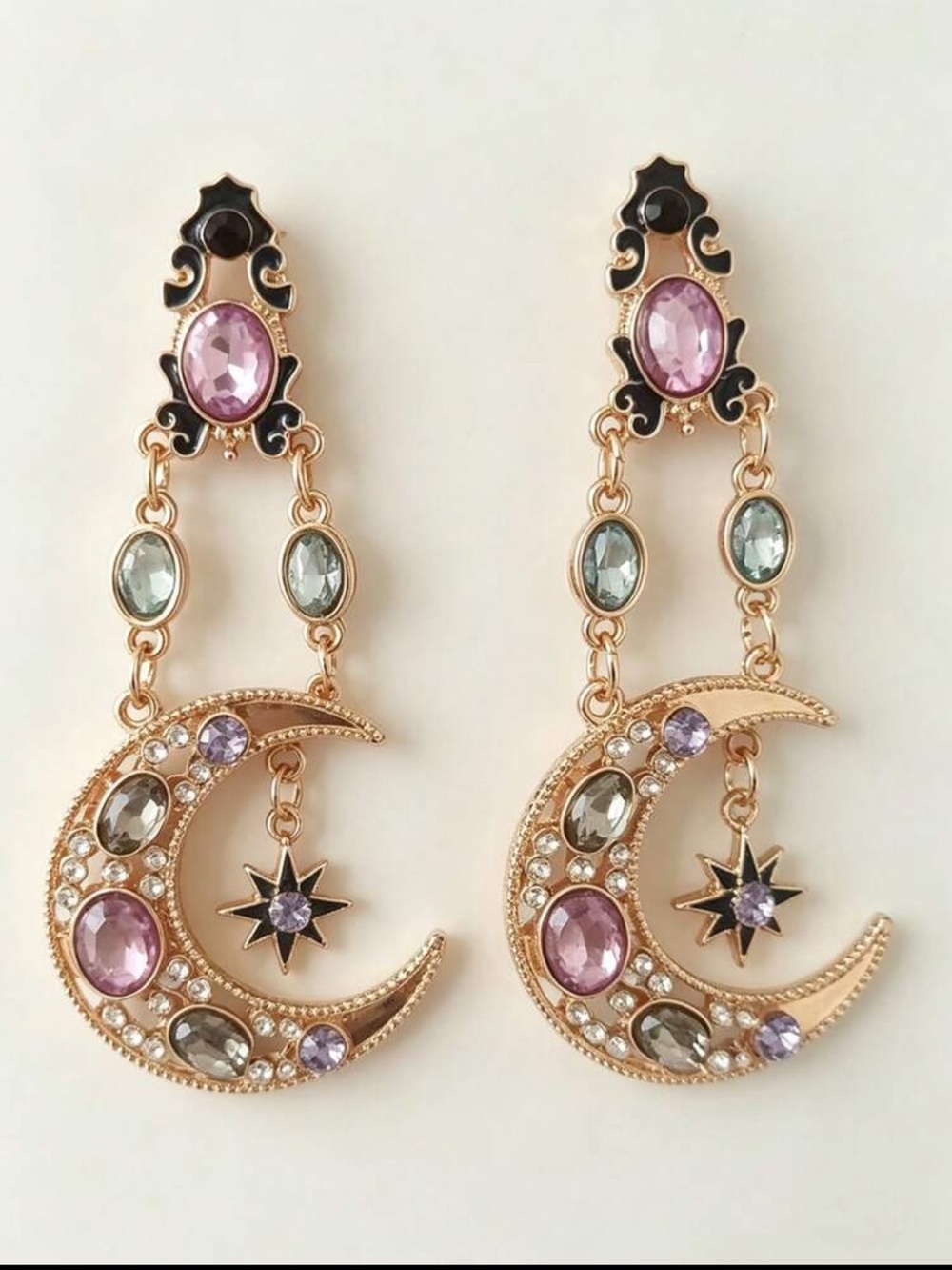 🌙 Moon Drop Earrings 🌙